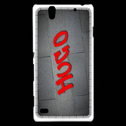 Coque Sony Xperia C4 Hugo Tag