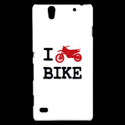 Coque Sony Xperia C4 I love bike