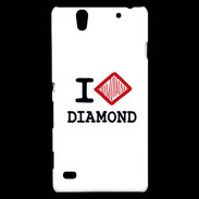 Coque Sony Xperia C4 I love Diamond