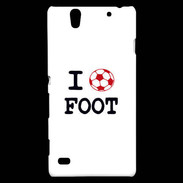 Coque Sony Xperia C4 I love Foot