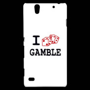 Coque Sony Xperia C4 I love Gamble