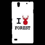 Coque Sony Xperia C4 I love Forest