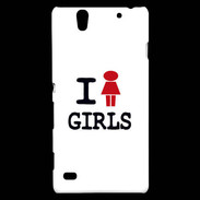 Coque Sony Xperia C4 I love Girl