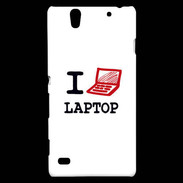 Coque Sony Xperia C4 I love Laptop