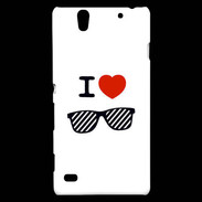 Coque Sony Xperia C4 I love Lunette Fun 3