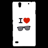 Coque Sony Xperia C4 I love Lunette Fun 4