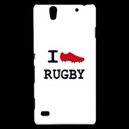 Coque Sony Xperia C4 I love Rugby