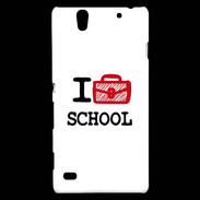 Coque Sony Xperia C4 I love School