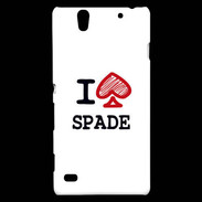 Coque Sony Xperia C4 I love Spade