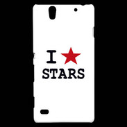 Coque Sony Xperia C4 I love Stars