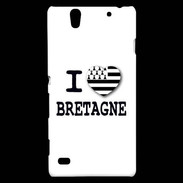 Coque Sony Xperia C4 I love Bretagne 3