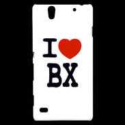 Coque Sony Xperia C4 I love BX