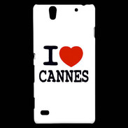 Coque Sony Xperia C4 I love Cannes