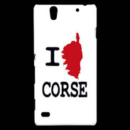 Coque Sony Xperia C4 I love Corse 3