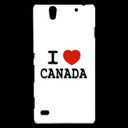 Coque Sony Xperia C4 I love Canada