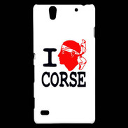 Coque Sony Xperia C4 I love Corse 2