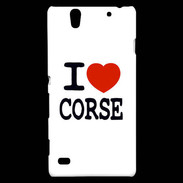 Coque Sony Xperia C4 I love Corse