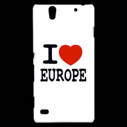 Coque Sony Xperia C4 I love Europe