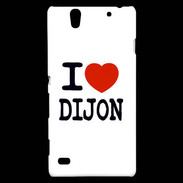 Coque Sony Xperia C4 I love Dijon
