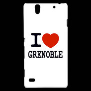 Coque Sony Xperia C4 I love Grenoble