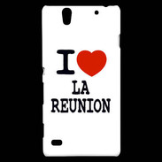 Coque Sony Xperia C4 I love La Réunion
