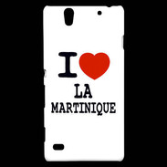 Coque Sony Xperia C4 I love La Martinique