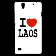 Coque Sony Xperia C4 I love Laos