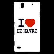 Coque Sony Xperia C4 I love Le Havre