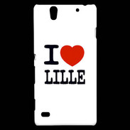 Coque Sony Xperia C4 I love Lille