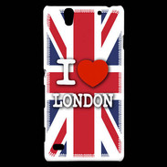 Coque Sony Xperia C4 I love London 2