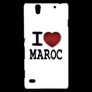 Coque Sony Xperia C4 I love Maroc 2