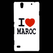 Coque Sony Xperia C4 I love Maroc