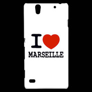 Coque Sony Xperia C4 I love Marseille