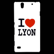 Coque Sony Xperia C4 I love Lyon