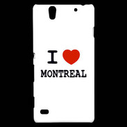 Coque Sony Xperia C4 I love Montreal