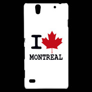 Coque Sony Xperia C4 I love Montreal 2