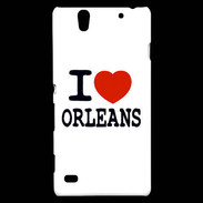 Coque Sony Xperia C4 I love Orléans