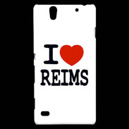 Coque Sony Xperia C4 I love Reims