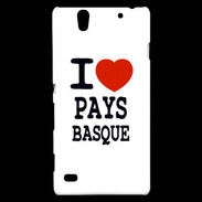 Coque Sony Xperia C4 I love Pays Basque