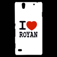 Coque Sony Xperia C4 I love Royan