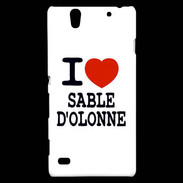 Coque Sony Xperia C4 I love Sable d'Olonne