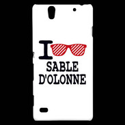 Coque Sony Xperia C4 I love Sable d'Olonne 2