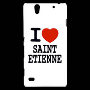 Coque Sony Xperia C4 I love Saint Etienne