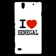 Coque Sony Xperia C4 I love Sénégal
