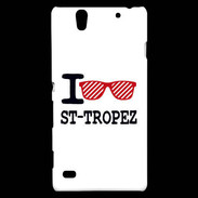 Coque Sony Xperia C4 I love Saint Tropez 2