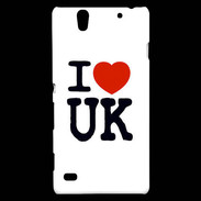 Coque Sony Xperia C4 I love UK