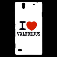 Coque Sony Xperia C4 I love Valfréjus