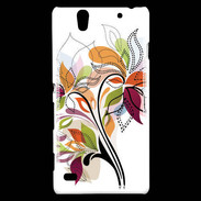 Coque Sony Xperia C4 Fleurs