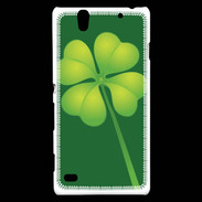 Coque Sony Xperia C4 trèfle 1