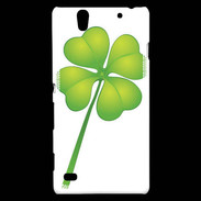 Coque Sony Xperia C4 trèfle 2